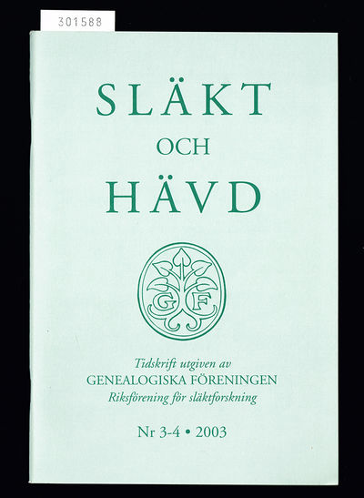 Släkten Krumlindes rötter.