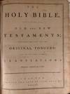 Holy Bible, Containing the Old and New Testaments...