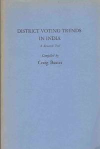 cover of DISTRICT VOTING TRENDS IN INDIA A Research Tool