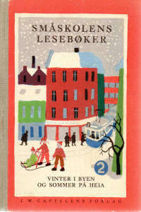 Småskolens lesebøker. Annen bok. Vinter i byen og…