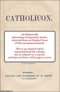 Lectures on the Principal Doctrines and Practices of the Catholic Church. By Nicholas Wiseman....
