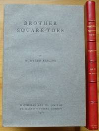 BROTHER SQUARE-TOES de Kipling, Rudyard - 1910