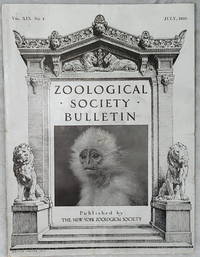 Zoological Society Bulletin, Vol. XIX, No. 4, July, 1916