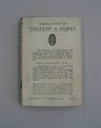 Reminiscences of Leo Nikolaevich Tolstoy by Gorky by Maxim Gorky - 1921