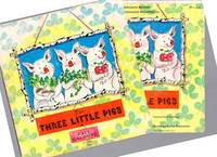The Three Little Pigs; [with 33 1/2 rpm record of narration by George Rose and Conducted by Arthur Rubinstein]