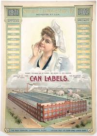 Can Label Printing Specimen with Chromolithography and Embossing