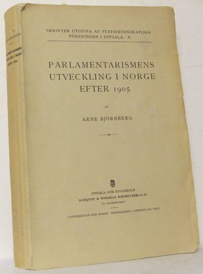Parlamentarismens utveckling i Norge efter 1905.
