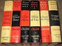 THE SECOND WORLD WAR, 6 Volumes by Churchill Winston S