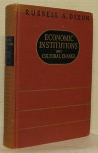 Economic Institutions and Cultural Change.