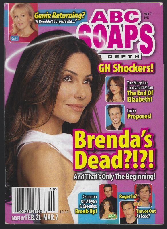 ABC SOAPS IN DEPTH MAGAZINE MARCH 7, 2011
