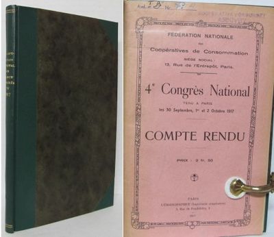 4e Congrès National.  Tenu a Paris les 30…