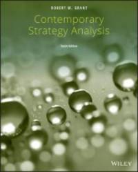 cover of Contemporary Strategy Analysis