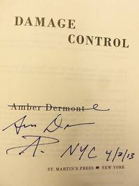 Damage Control: Stories (SIGNED, DATED & NYC)