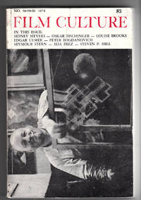 Film Culture: No[s] 58-59-60: 1974 | Sidney Meyers | Oskar Fischinger | Edgar g Ulmer interviewed by Peter Bogdanovich, 'Marion Davies' Niece' by Louise Brooks & more....