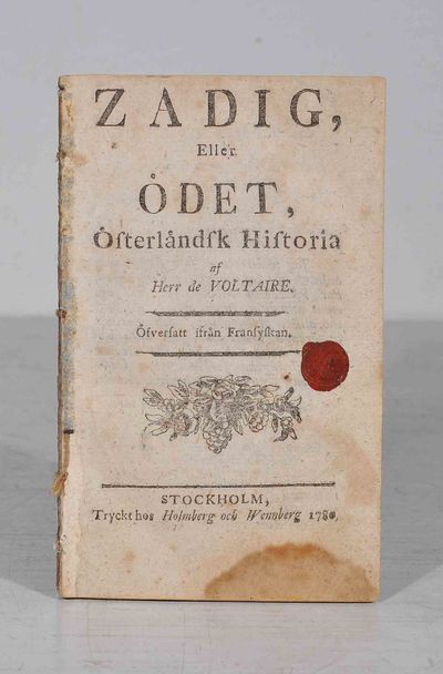 Zadig, eller ödet, österländsk historia af herr…