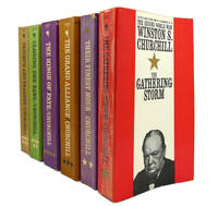 THE SECOND WORLD WAR: TRIUMPH AND TRAGEDY IN SIX VOLUMES The Gathering  Storm; Their Finest Hour; the Grand Alliance; the Hinge of Fate; Closing  the Ring; Triumph and Tragedy by Winston S. Churchill - 1961-1962