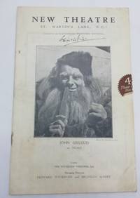 New Theatre Souvenir Programme of Noah (Signed by John Gielgud)