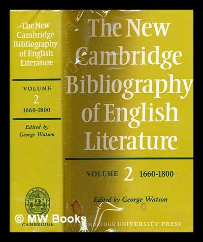 洋書 The New Cambridge Bibliography of Englis The New Cambridge Bibliography of Englis 1969-1977 5vol New