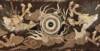 19th CENTURY JAPANESE SILK FABRIC TAPESTRY TWO DRAGONS