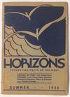 Horizons: presenting poets of the west. Summer 1935