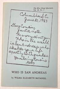 cover of Who is San Andreas: poems to survive earthquakes