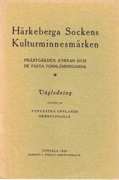 Härkeberga sockens kulturminnesmärken.…