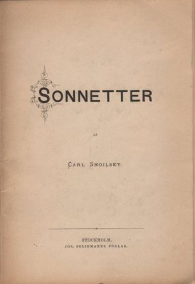 SONETTER.