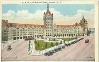 D & H. and Journal Building, Albany New York 1910s unused Postcard