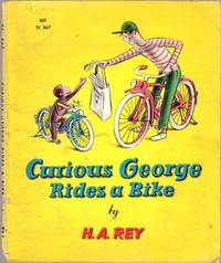 Curious George rides a bike