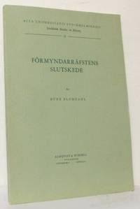 Förmyndarräfstens slutskede.