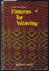 Patterns for Weaving de Burt, Jocelyn - 1975