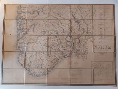 Veikart over Norge. Udarbeidet efter de bedste…
