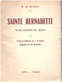 image of Sainte bernadette sa vie racontée ux jeunes