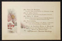 cover of Season's Greetings Card to Republican Women of Monmouth County, N.J., from Republican Women Leaders in New Jersey