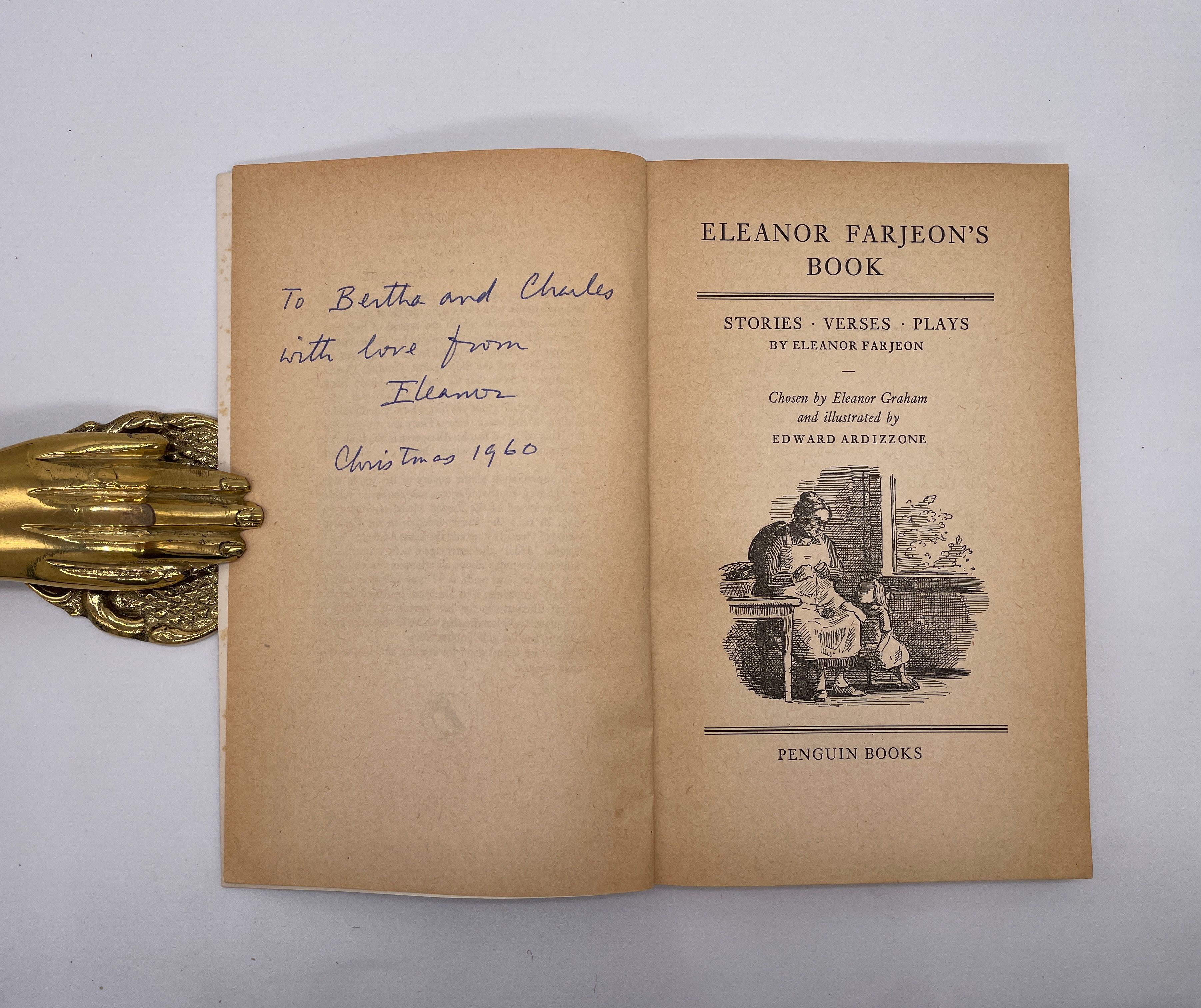 Eleanor Farjeon's Book Stories Verses Plays. Chosen by Eleanor Graham