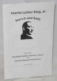 image of Martin Luther King, Jr. March & Rally sponsored by Brookfield Athletic Advisory Council and East Bay Regional Park District, January 18, 1999