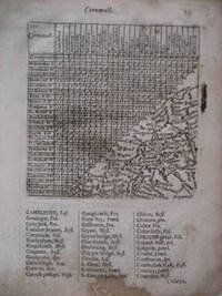 Cornwall by JENNER, Thomas - 1657