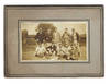 A Small Group of Early Baseball Photographs, Including a Female Baseball Player