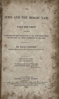THE JEWS AND THE MOSAIC LAW