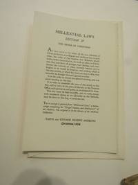 Millennial Laws Section IV. The Order of Christmas