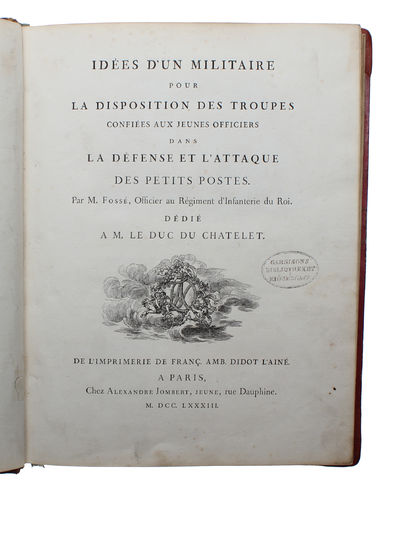 Idées d'un Militaire pour la Disposition des…