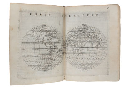 La Geografia di Claudio Tolomeo Alessandrino, Già tradotte di greco in italiano da M. Giero. Ruscelli: & hora in questo nuoua editione da M. Gio. Malomba ricoretta, & purgata d'infiniti errori: come facilmente nella Prefatione a Lettori può ciascuno... - [DEPICTING THE WORLD] (photo 2)