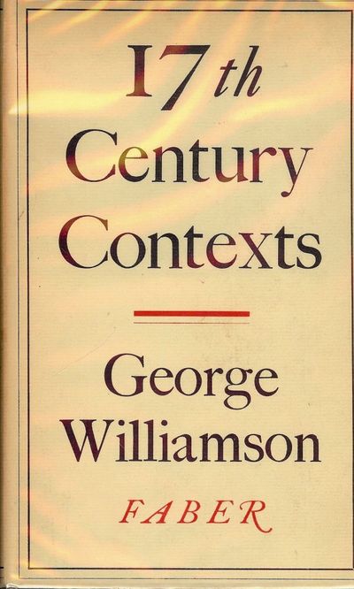 SEVENTEENTH CENTURY CONTEXTS