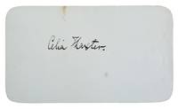 cover of Celia Thaxter Autograph - Signed Card