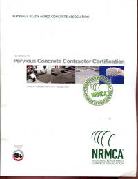 Text Reference for Pervious Concrete Contractor Certification by Matt Offenberg by Matt Offenberg...