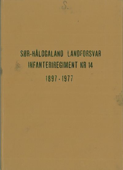 Oversikt over forsvaret i Sør-Hålogaland. (Fra…
