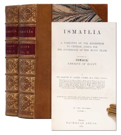 Ismalia: A Narrative of the Expedition to Central Africa for the Suppression of the Slave Trade (Signed first edition). Macmillan and Co