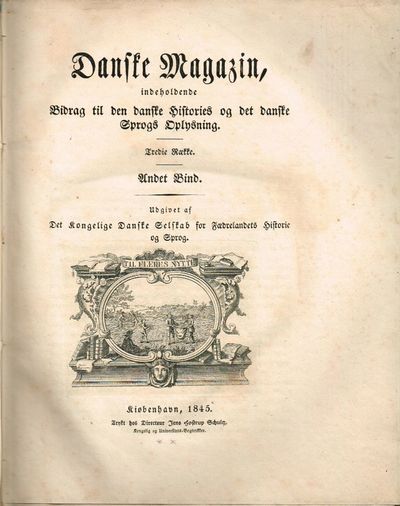 indeholdende Bidrag til den danske Histories og…