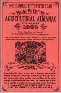 Baer's Agricultural Almanac For the Year 1980