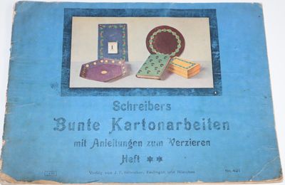 Esslingen and Munich: J. F. Schreiber, 1915. First Edition presumed. Wraps. Good. N.d., circa 1910s ...